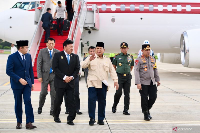 Tiba dari Mesir, Presiden Prabowo langsung gelar ratas soal Nataru